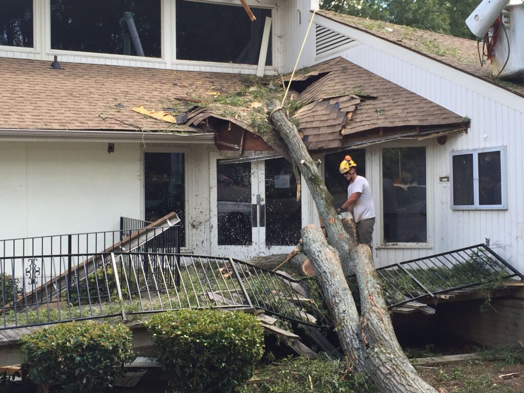 storm wind damage