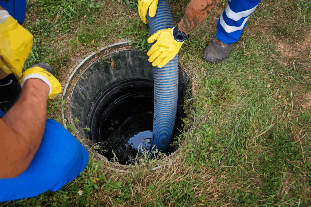 sewage cleaning