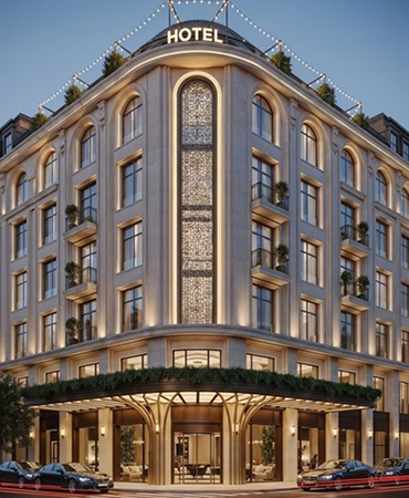 Hospitality (hotels, short-term rentals, common areas) 