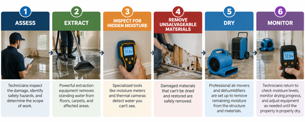 What to Expect During a Flood Cleanup Appointment